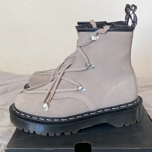 Rick Owens x Dr.Martens 1460 Bex Light Taupe - Picture 5 of 7